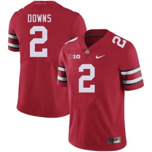 #2 Caleb Downs Ohio State Buckeyes Alumni Football For Mens Jersey - Red