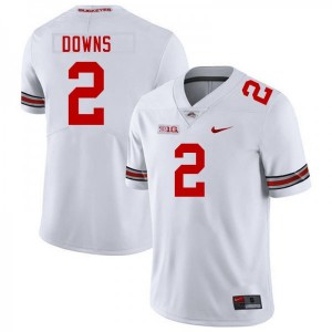 #2 Caleb Downs Ohio State Buckeyes Limited Football Men Jersey - White