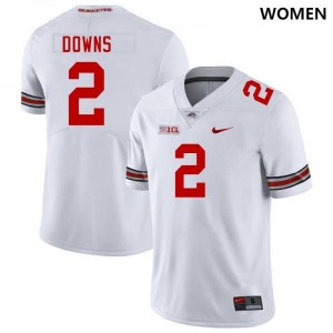 #2 Caleb Downs Ohio State Buckeyes Limited Women Jersey - White