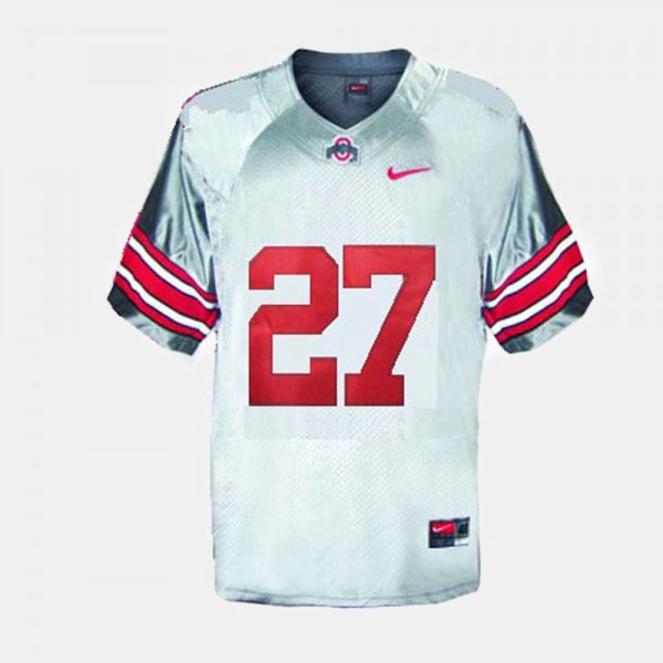 Ohio State Buckeyes No27 Eddie George Red Limited Stitched NCAA Jersey