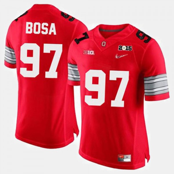 Joey Bosa Ohio State Buckeyes Game Jersey - Red